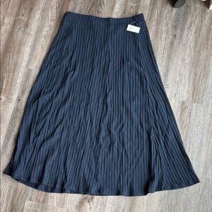 Old Navy Dark Blue A-Line Knit Skirt